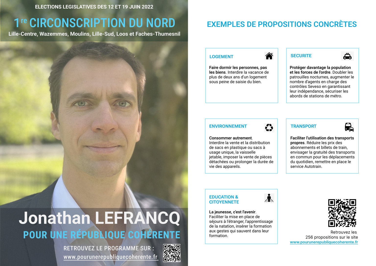 Jonathan Lefrancq Législatives 2022
